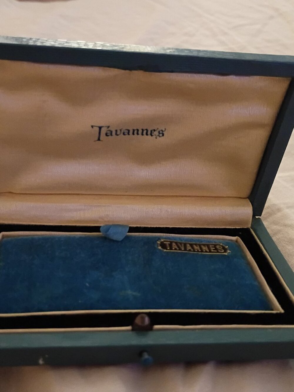 Vintage Tavannes Watch Co. Luxury Presentation Box